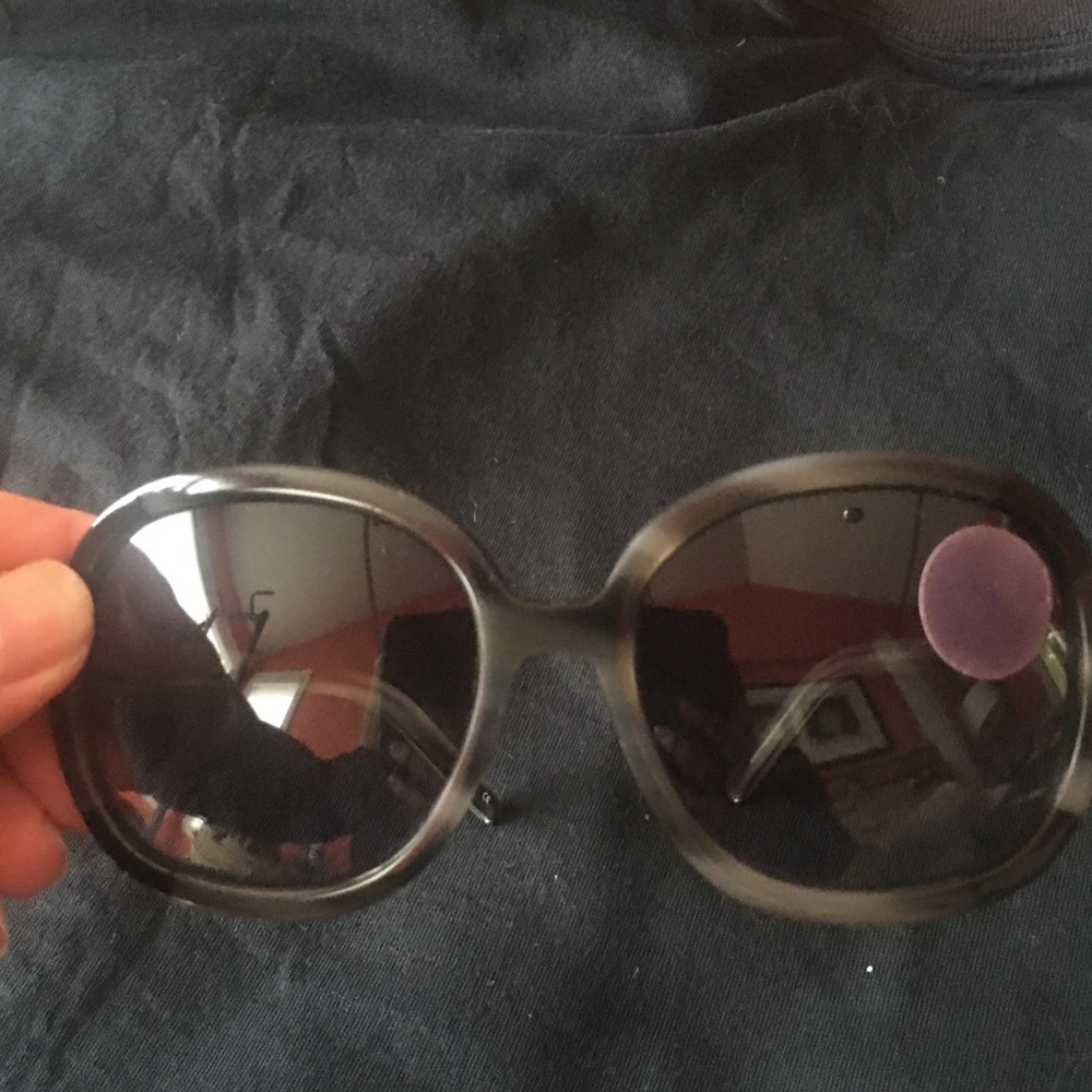 Chloe gray large sunglasses